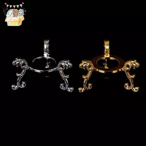 Đế hỗ trợ trứng đá quý mạ vàng Trang trí ELWW