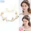 JVSUB Daisy Mũ Phụ Kiện Tóc Hoa Nữ Cô Dâu Vương Miện Băng Đô