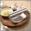 Máy ép tỏi Rocker, Máy nghiền tỏi bằng thép không gỉ 304 Tiện ích nhà bếp chuyên nghiệp Máy xay tỏi Dễ sử dụng
