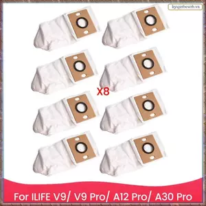 Túi Hút Bụi Cho V9 / V9 Pro / A12 Pro / A30 Pro Robot Hút Bụi Thay Thế Túi Bụi
