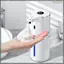Hộp đựng xà phòng treo tường tự động có màn hình kỹ thuật số, chức năng tạo bọt điện 380ml không tiếp xúc