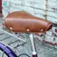 Retro Xe Đạp Yên Xe Da Mềm Yên Xe Đạp Nam Nữ Cho Vintage Handmade Thành Phố Đi Lại Điện E-Bikes Phần