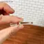SRVN 20 Chiếc Nhà Búp Bê Mini Pha Lê Trong Suốt Lông Nước Pha Lê Lông Kính Mô Hình Nhà Búp Bê Micro Cảnh Đạo Cụ Xây Dựng.