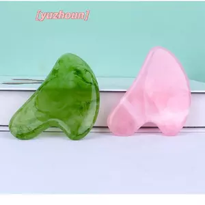 Nhựa Tự Nhiên Gua Sha Ban Massage Guasha Tấm Máy Mát Xa Mặt Dụng Cụ Cạo