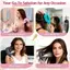 Bàn chải tóc Detangling Lông mềm chống tĩnh điện Bình chứa nước có thể đổ lại Tóc nhẹ di động dành cho nam giới Tạo kiểu tóc hàng ngày