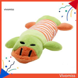 Thú Cưng Chó Mèo Vịt Dễ Thương Búp Bê Sang Trọng Tương Tác Răng Hàm Nhai Đồ Chơi Chống Cắn