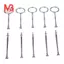 5 Kim Loại Đám Cưới 2 Tầng Đế Bánh Trung Tâm Tay Cầm Thanh Phụ Kiện Bộ