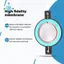 Độ trung thực cao 44. Tweeter 44,4mm Milky White Film Diaphragm Dây phẳng Cuộn dây giọng nói Bài khoảng cách 90mm Thiết kế nhôm nguyên chất