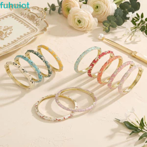 FUHUIOT Men Thả Vòng Tay Men, Vòng Tay Men Rỗng Đóng Gói, Phong Cách Dân Tộc Retro Cổ Điển Thanh Lịch Vòng Tay Cloisonne Trang Sức Dự Tiệc