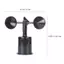 XUAN Gió Chỉ Báo Một Phần Thiết Bị Đo Gió Vỏ Nhựa Gió Anemometer Vỏ Thay Thế VN