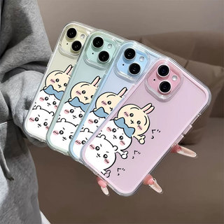 Ốp lưng 2 trong 1 viền rời cho iPhone 17/16/15/14/13/12/11 Pro Max Plus chất liệu TPU mềm mại, nhiều màu sắc hoạt hình