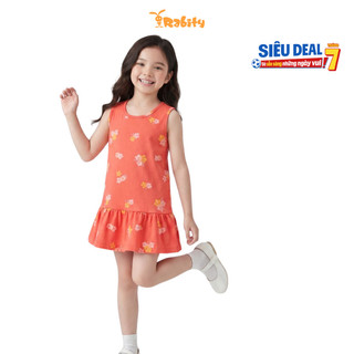 Đầm thun sát nách đuôi cá bé gái Rabity 952.101