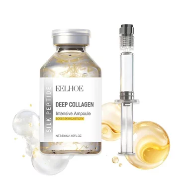 Tinh chất nâng cơ làm săn chắc peptide Silk Protein Peptide Tinh chất nâng cơ săn chắc da mặt Tinh chất nâng cơ săn chắc da mặt Hàn Quốc Tinh chất chống lão hóa Thích hợp cho phụ nữ 1.7oz / 50