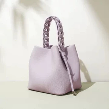 MLB Women's Genuine Leather Bucket Bag – for Work