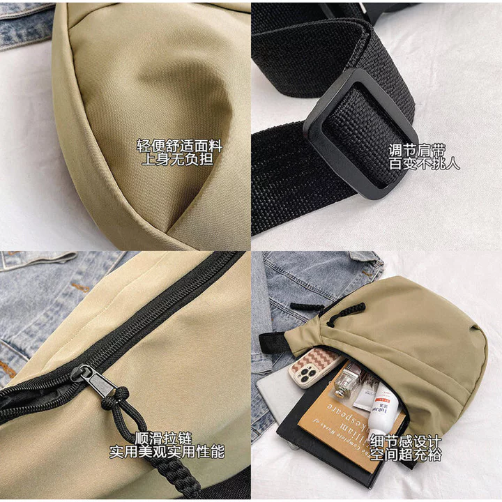 Women's Korean-Style Crossbody Bag – for School – 7