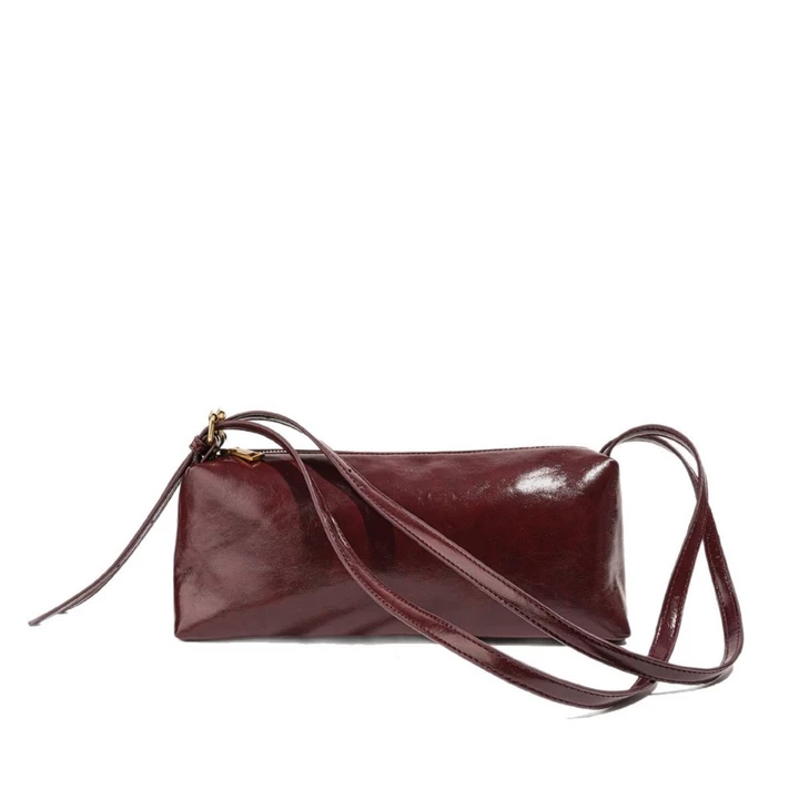Women's Minimalist PU Leather Shoulder Bag – 5