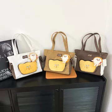 túi xách kẹp nách túi xách nữ mini Túi tote phong cách học đường nữ sinh đáng yêu phong cách Nhật Bản túi đeo vai đơn xách tay đi học cho học sinh dung tích lớn túi đeo chéo nữ