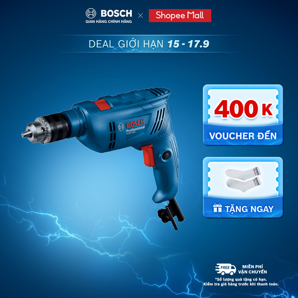 Máy khoan động lực Bosch GSB 600