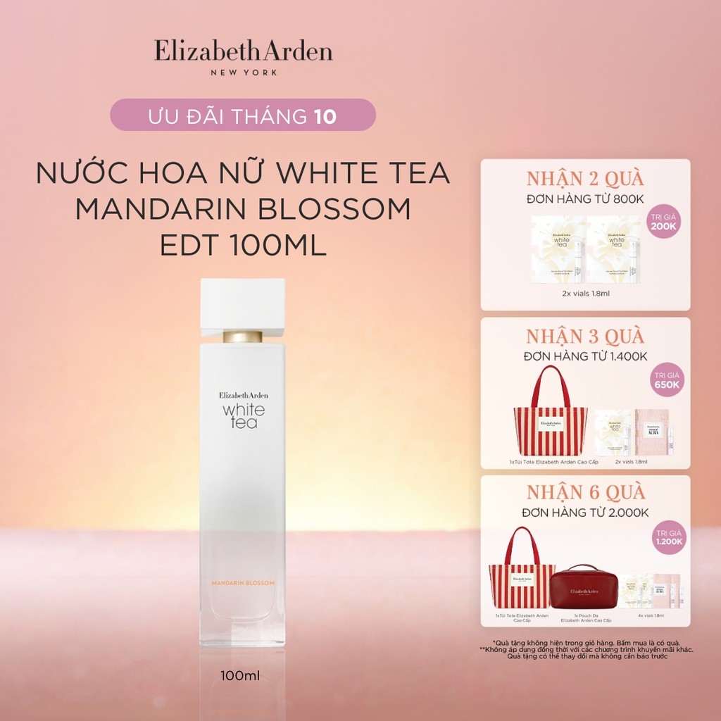 Nước hoa Nữ Elizabeth Arden White Tea Mandarin Blossom EDT 100ml