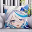 【Ready Stock】 Original God Q Version Cute Small Fulfil Square Pillow Cute Series Pillow Dormitory Sleeping Office Seat Cushion N99W