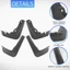 4 Xe Ô Tô Chắn Bùn Cho 3 BM BN Axela Hatchback 2014-2018 Chắn Bùn Bùn Bảo Vệ Flap Splash Flap Phụ Kiện