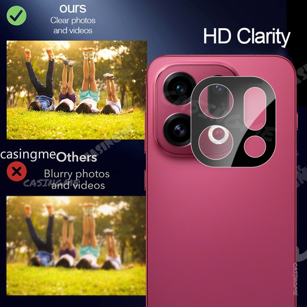 OPPO Find X9 / X9 Pro 5G Kính bảo vệ camera 3D, bảo hiểm toàn diện, Full Cover, kính cường lực