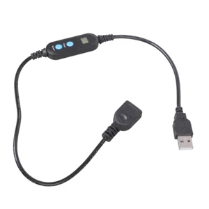 PCF * Đồng hồ đếm ngược kỹ thuật số Dây điều khiển chuyển mạch Cáp hẹn giờ USB Chức năng nguồn tự động cho đèn LED bể cá