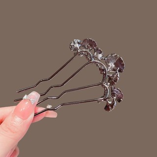 Kẹp Tóc Hình Lá Bạch Quả Ngọc Trai - Sản Phẩm Mới Từ Trung Quốc Cho Phụ Nữ, Thiết Kế Sang Trọng
