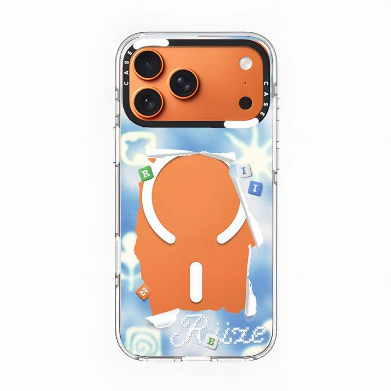 RIIZE | CASECASE RIIZE Khung Ảnh Tác Động Trong Suốt Hút Từ Tính Cho iPhone 17 / 16 / 15 / 14 / 13 Pro Max | Mặt sau Acrylic bảo vệ vỏ Crystal Clear với bao bì cao cấp