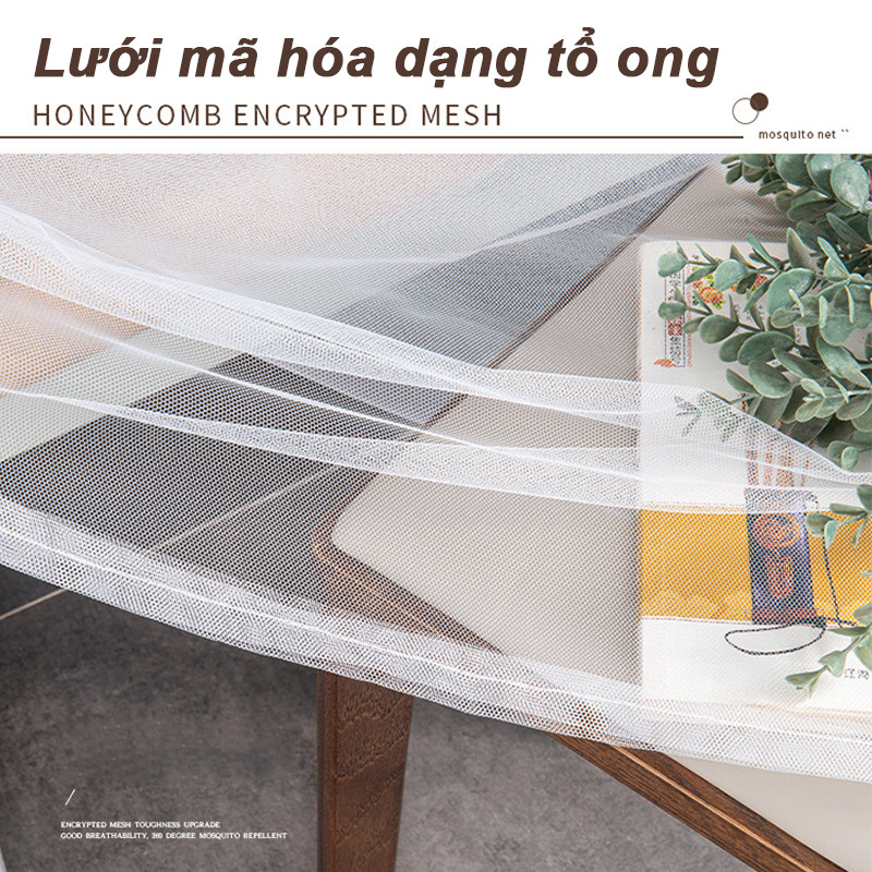 Màn Tuyn Ký Túc Xá Chống Muỗi – Lưới Chắn Muỗi Giường Tầng Cho Sinh Viên, Rèm Giường Đẹp Giá Rẻ Dễ Lắp Đặt