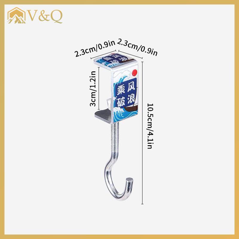 Littleloves1 Dễ Thương Túi Di Động Móc Hoạt Hình Kim Loại Bàn Bên Túi Giá Treo Túi Móc Treo Túi Xách Giá Đỡ Bàn Móc Văn Phòng Bàn Phụ Kiện EN