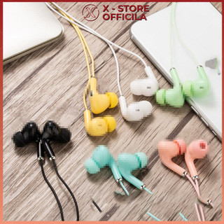 Tai nghe có mic dây dài 3.5mm cho điện thoại – Tai nghe có dây 3.5mm nhét tai đa sắc màu tiện lợi – TNS12