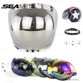 SEAMETAL Mở Mặt Mũ Bảo Hiểm Tấm Che Xe Máy Mũ Bảo Hiểm Bong Bóng Tấm Che Lật Lên Xe Máy Tấm Che Ống Kính Xe Máy Mũ Bảo Hiểm Phụ Kiện