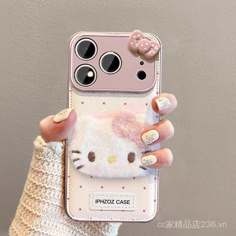 Thích hợp cho iPhone17ProMax Ốp Điện Thoại 16 Mèo Sang Trọng Phong Cách Mới iPhoneAir / 15 Mềm