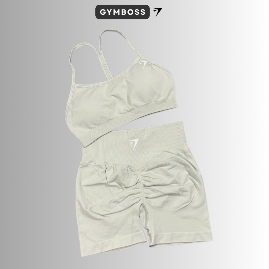 Bộ Quần Áo Tập Gym,Yoga,Chất Dệt 10% Elast Cao Cấp,Sẵn Mút Tiện Lợi Tôn Form Tôn Dáng GB324