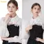 Pealike Nữ Cardigan Shrug Tay Dài Crop Boleros Áo Cardigan Mở Trước Cho Váy Nửa Áo Sơ Mi Dickeys Có Thể Tháo Rời