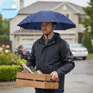 Pufangbliss Có Thể Gập Lại Chống Tia UV Mũ Chống Thấm Nước Cho Đi Xe Đạp Ngoài Trời Đi Bộ Đường Dài Câu Cá Làm Vườn VN