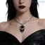 Unstop * Mặt dây chuyền hình dơi Gothic độc đáo Trang sức chuỗi cổ cho trang phục hàng ngày và sự kiện đặc biệt