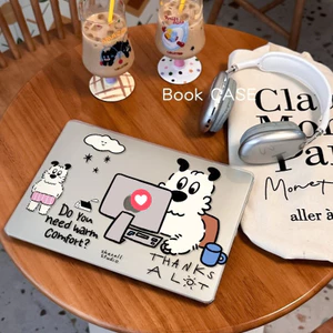 Case Macboot 15 inch Họa Tiết Chú Chó Công Sở M5 Nhám Mờ Chống Trầy | KTAP - World of decals