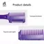 Tông đơ cắt tóc 2 trong 1 Barberb Home Bangs Máy cắt tóc Bàn chải tay cầm mỏng có dao cạo Dụng cụ tạo kiểu có thể tháo rời Mới