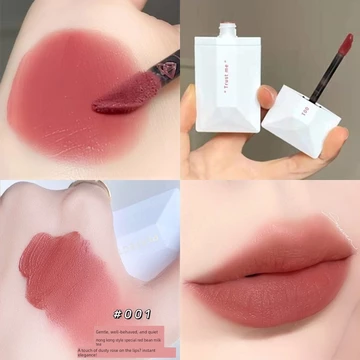 | 【his romand】 | ☜Nhật Ký Hoàn Hảo Nhung Danh Thiếp Son Bóng 019 Son Môi Nữ Mờ Ánh Sáng Mỏng Không Dễ Dính Cốc Matte Son Môi 443▼