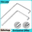 Belleshopp Yunir Chắc Chắn Cửa Sổ Điều Chỉnh Cờ Lê 2 Chiếc 59CrV4 Thép Dụng Cụ Cho Nhiều Thương Hiệu Khác Nhau Cải Tạo Nhà