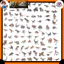 Audiofan Jurassic Dinosaur Stickers — Vinyl Waterproof Stickers (Dinosaurs) for Water Bottles, Luggage, Educational Incentives, Gifts for Kids, Teens, and Adults — 100 Pieces