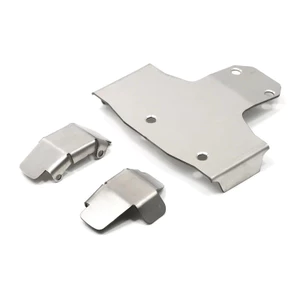 1 Bộ YIKONG YK4061 Khung Xe Thép Không Gỉ Giáp Bảo Vệ Bảo Vệ Tấm Trượt RC Xe Nâng Cấp Phần Phụ Kiện