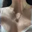 Gothic Hình Trái Tim Mặt Dây Chuyền Chữ Thập Nelace Quà Tặng Dành Cho Nữ Phụ Kiện Trang Sức Dự Tiệc [Mina]
