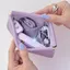 Túi Bảo Quản Mỹ Phẩm Son Môi Túi Bảo Quản Tự Động Đóng Shrapnel Tai Nghe Cáp Dữ Liệu Đồ Vặt Lót Túi Nhỏ Di Động