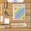 Bàn nhân hình mèo POWER Bảng gỗ Công cụ thực hành toán tương tác cho trẻ em Lớp học Homeschool Ba đến Quà tặng đi học.