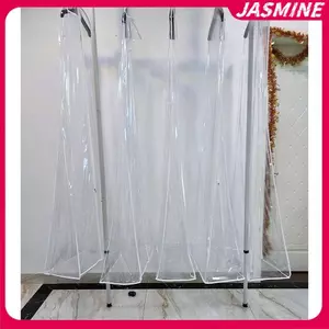 JASMINE Túi Bao Bảo Quản Chống Bụi Váy Cưới Quần Áo Phù Hợp Với Quần Áo Đầm Trong Suốt JASMINE