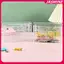 Túi đựng đồ trang điểm trong suốt PVC 4 lớp JASMINE, Hộp đựng đồ vệ sinh du lịch & Hộp đựng bút chì đa năng dành cho học sinh JASMINE