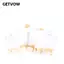 GETVOW Mini Canvas Tranh Nghệ Thuật Mini Easels Mặt Sau Tranh Bấm Kim Thủ Công